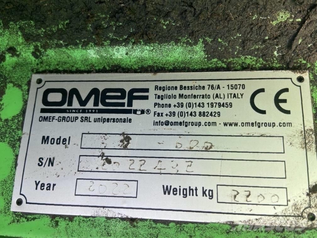  OMEF BI-600 Cortadores de madeira