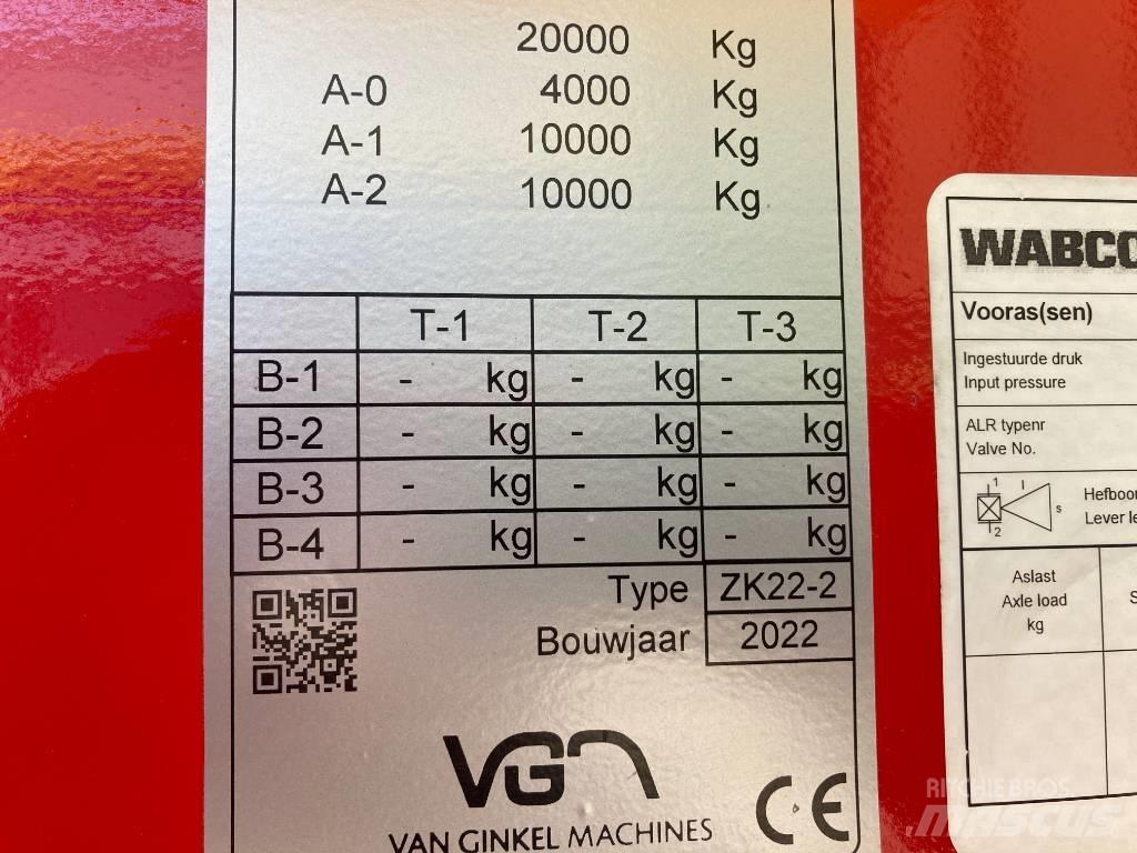 VGM ZK22 Reboques Agrícolas basculantes