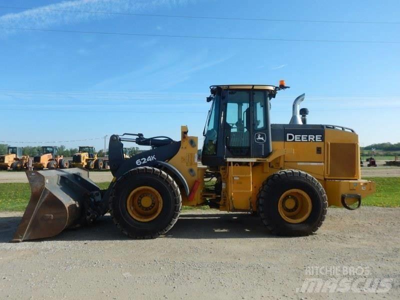John Deere 624K Carregadeiras de rodas