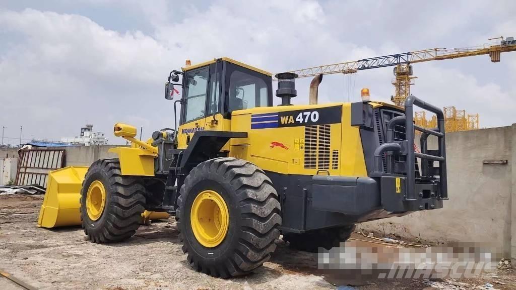 Komatsu WA 470 Carregadeiras de rodas