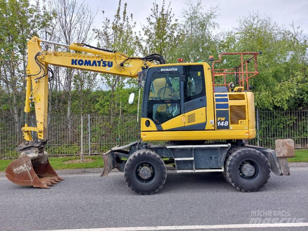 Komatsu PW148-11 Escavadoras de rodas
