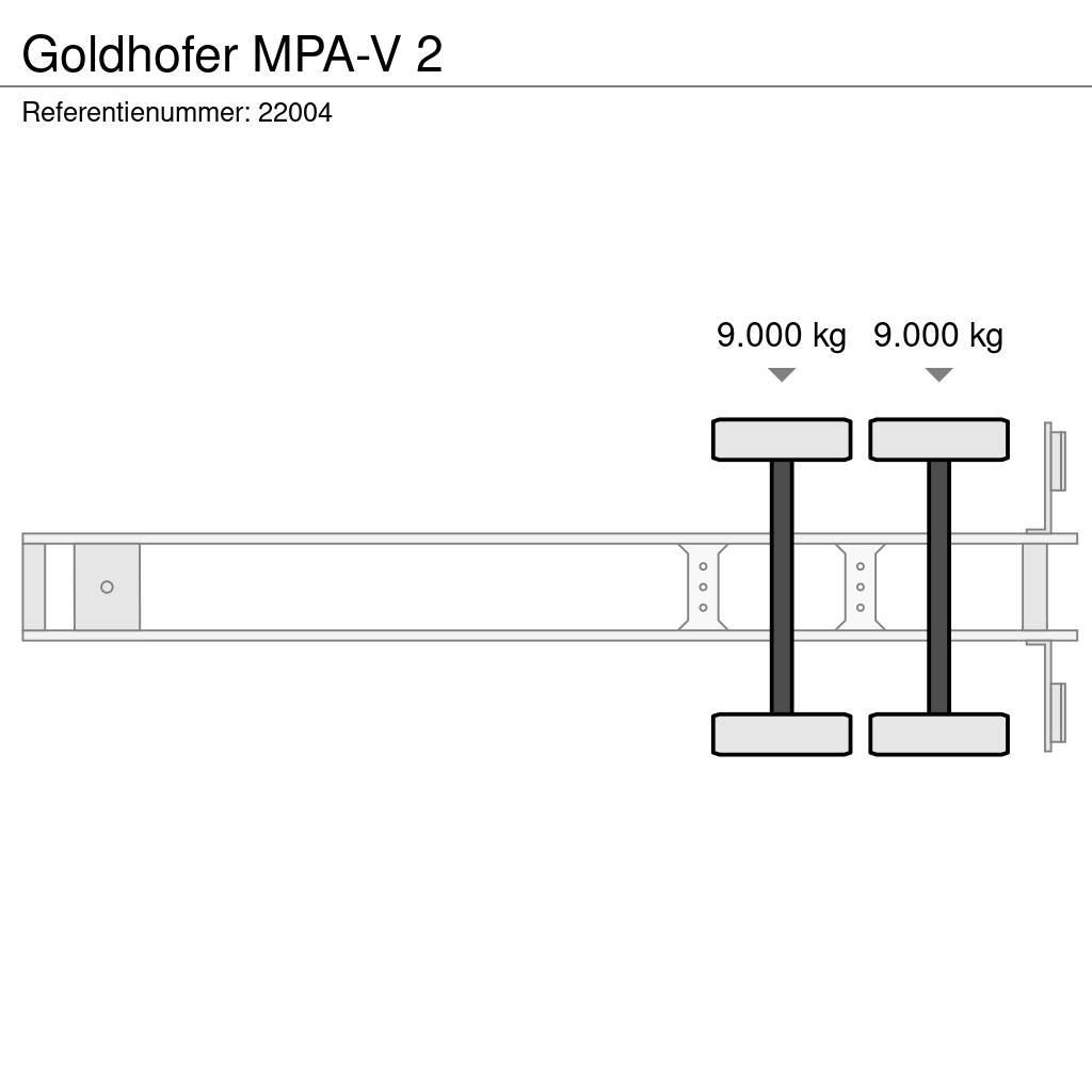 Goldhofer MPA-V 2 Semi Reboques Carga Baixa
