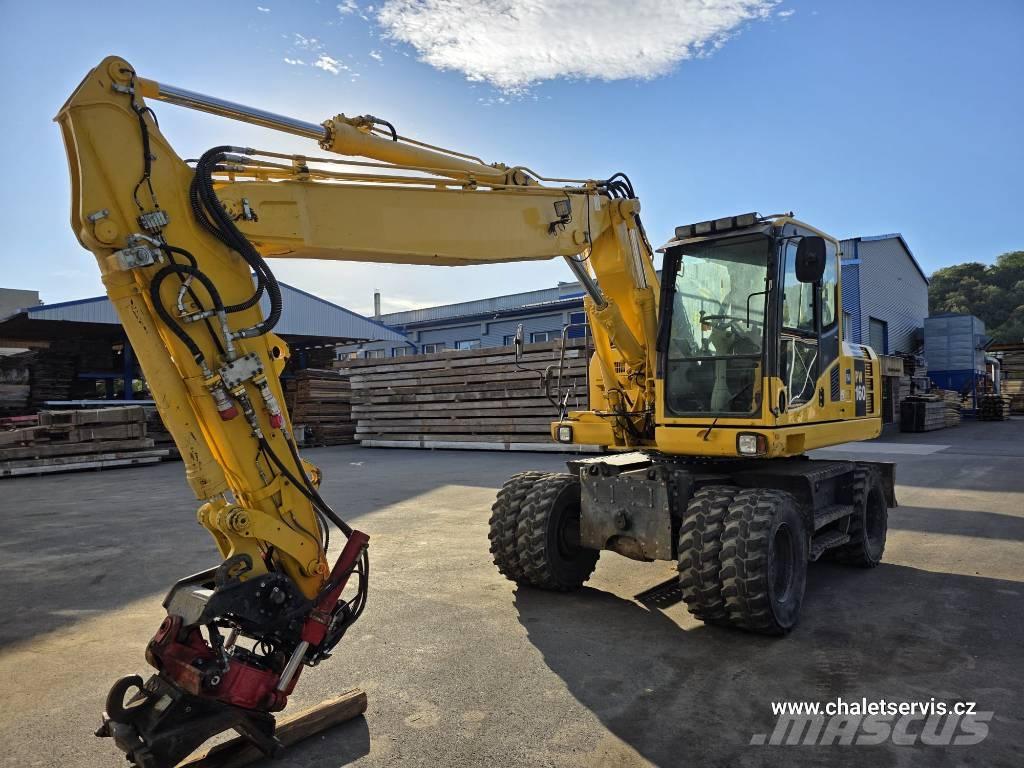 Komatsu PW 160 Escavadoras de rodas