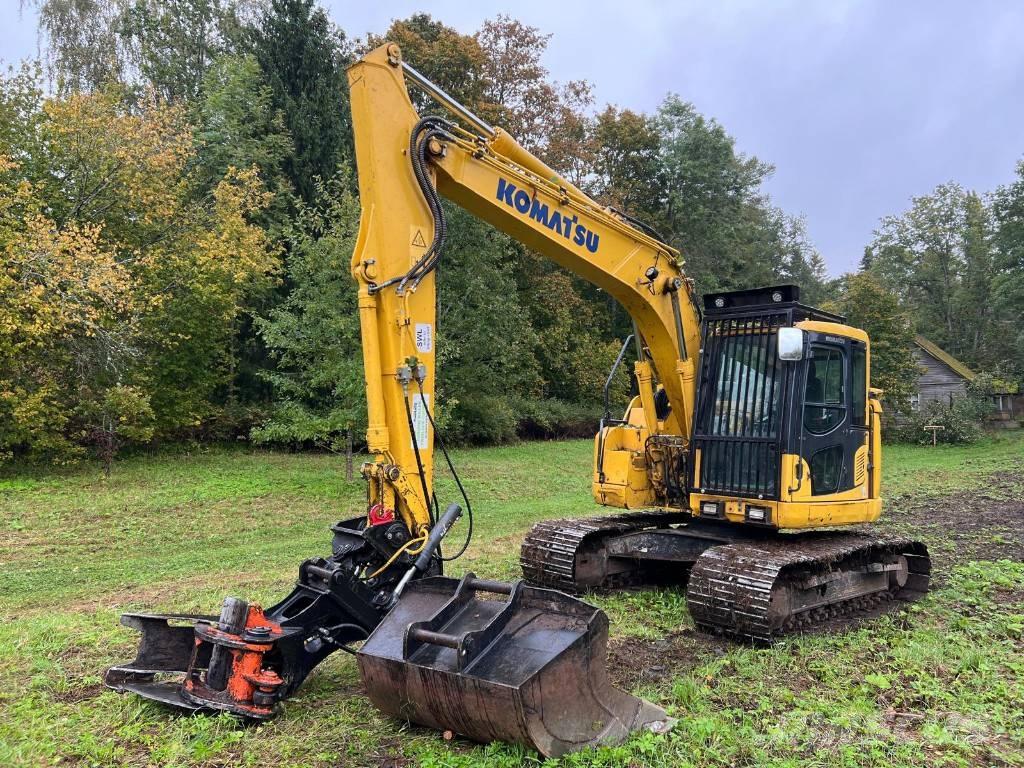 Komatsu PC138US-11 Escavadeiras de esteiras