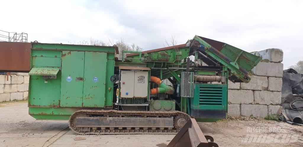 Westeria WS Raupe Equipamento de triagem