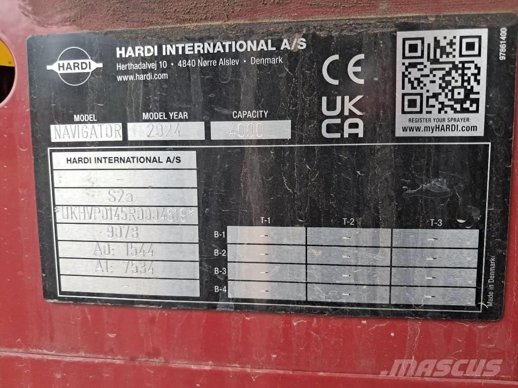 Hardi Navigator 40i Pulverizadores rebocados