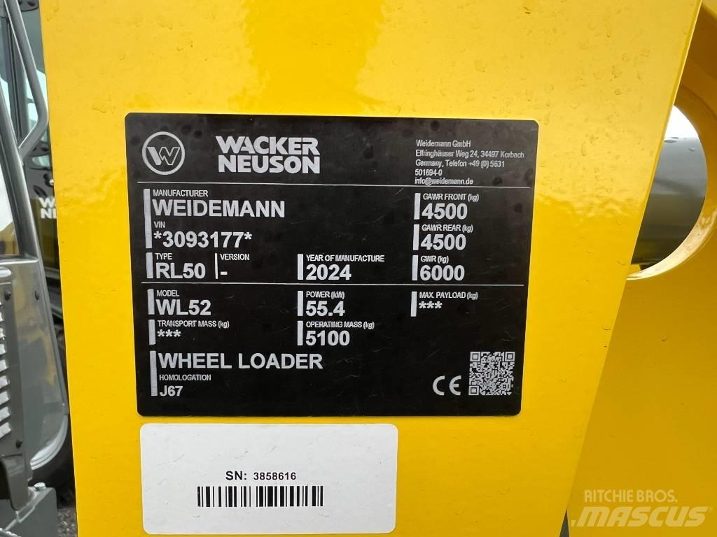 Wacker Neuson WL 52 Carregadeiras de rodas