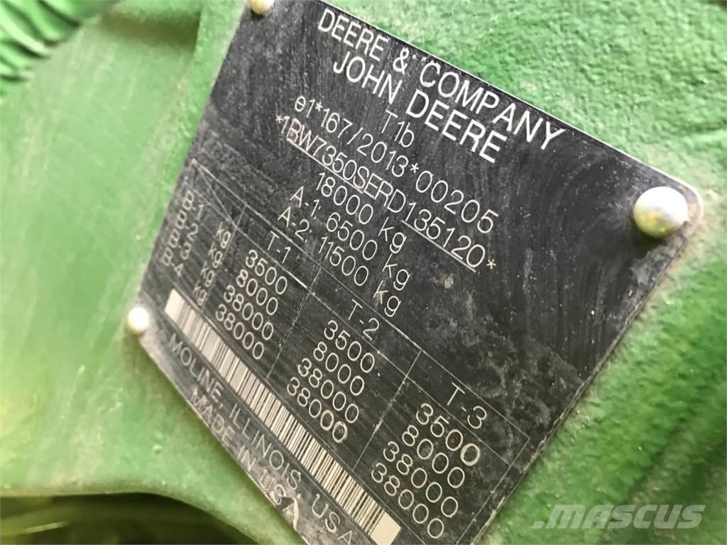 John Deere 7R 350 Tratores Agrícolas usados