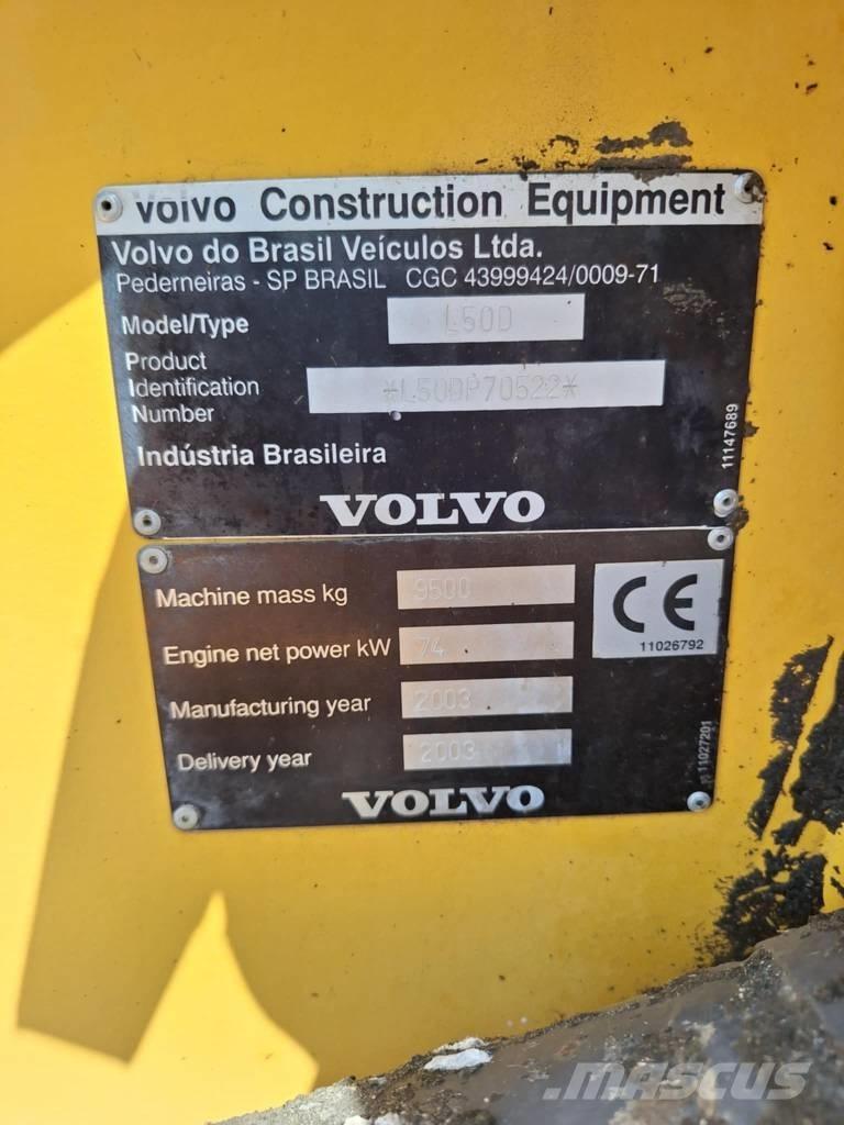 Volvo L 50 D Carregadeiras de rodas