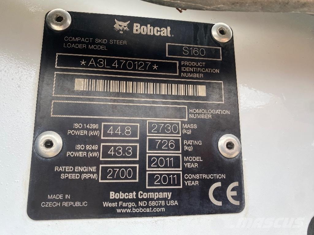 Bobcat S 160 Minicarregadeiras
