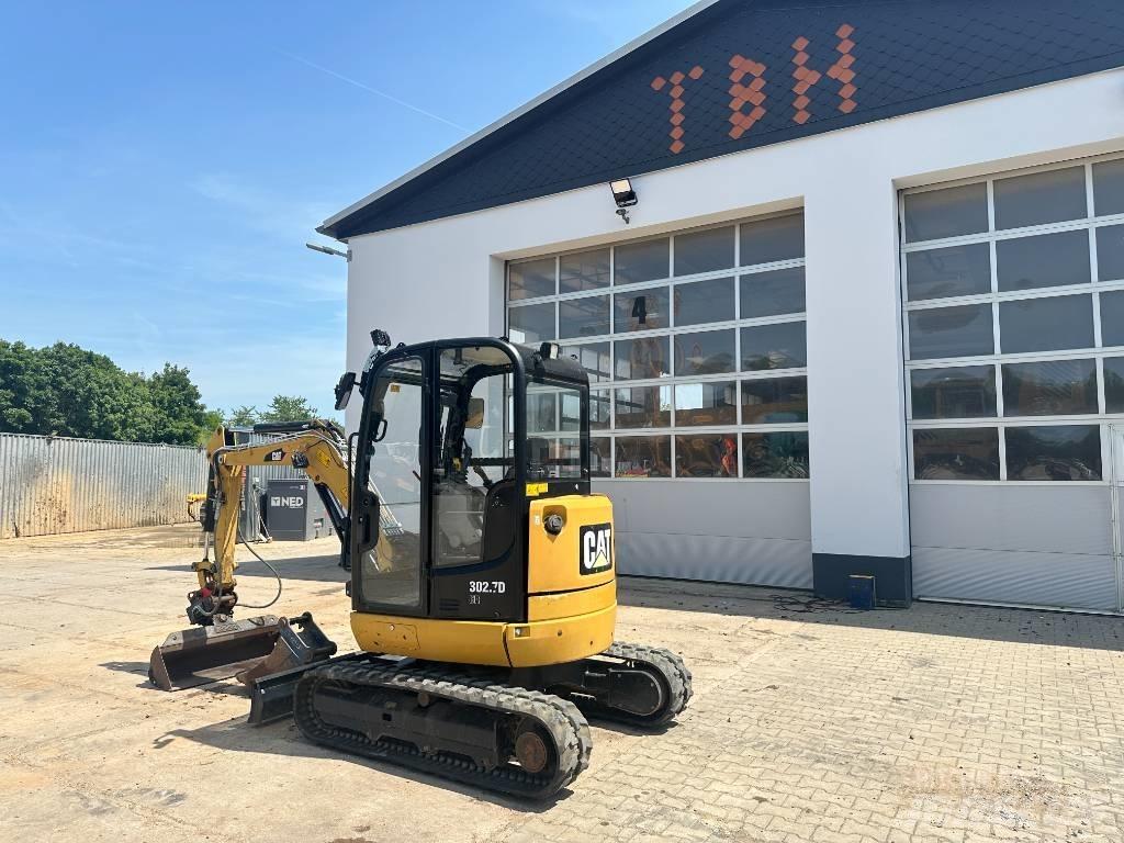 CAT 302.7 D CR Miniescavadeiras
