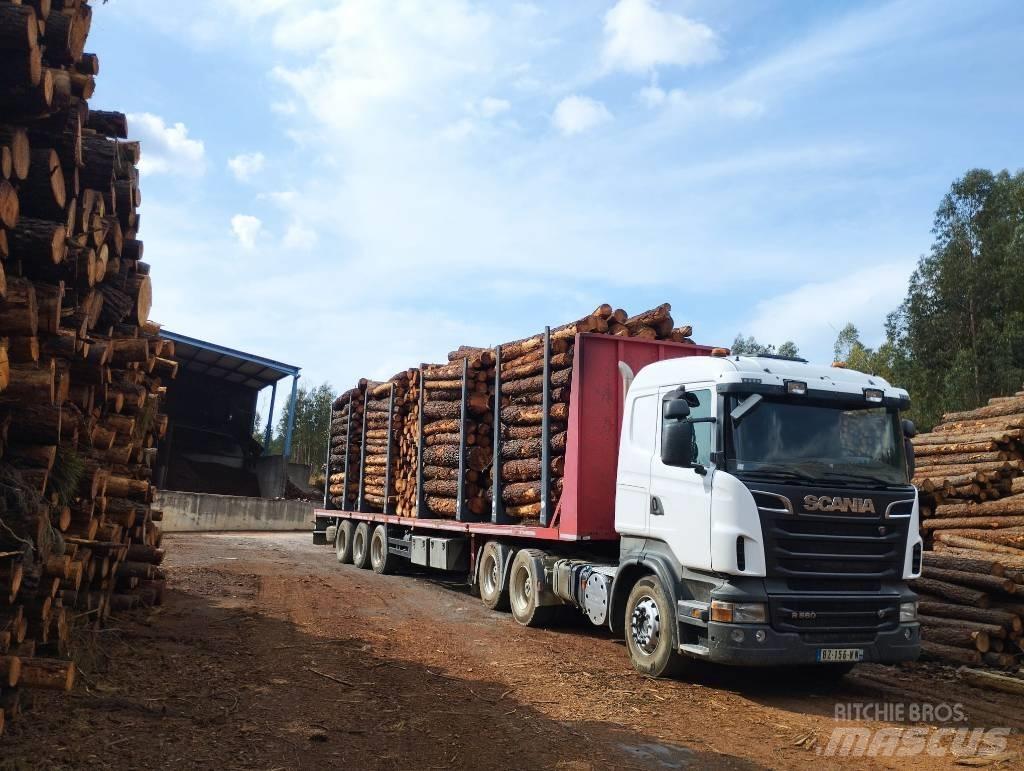 Scania R 560 Caminhões de transporte de troncos