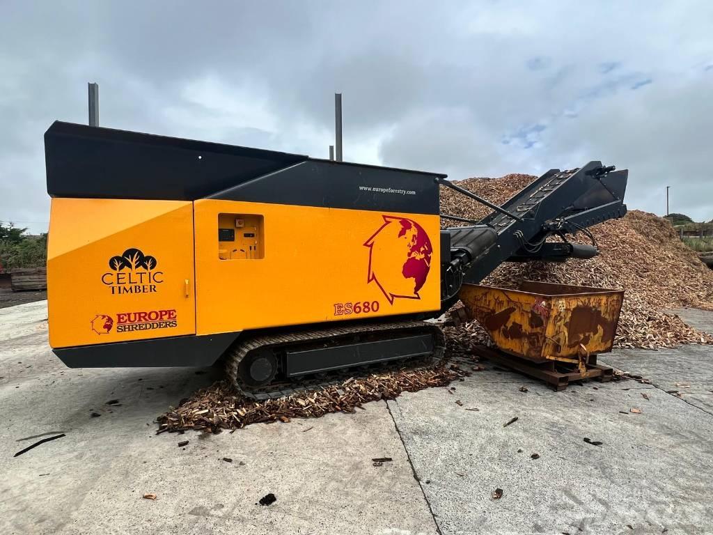 Euro Shredder ES680 Estilhaçadoras florestais