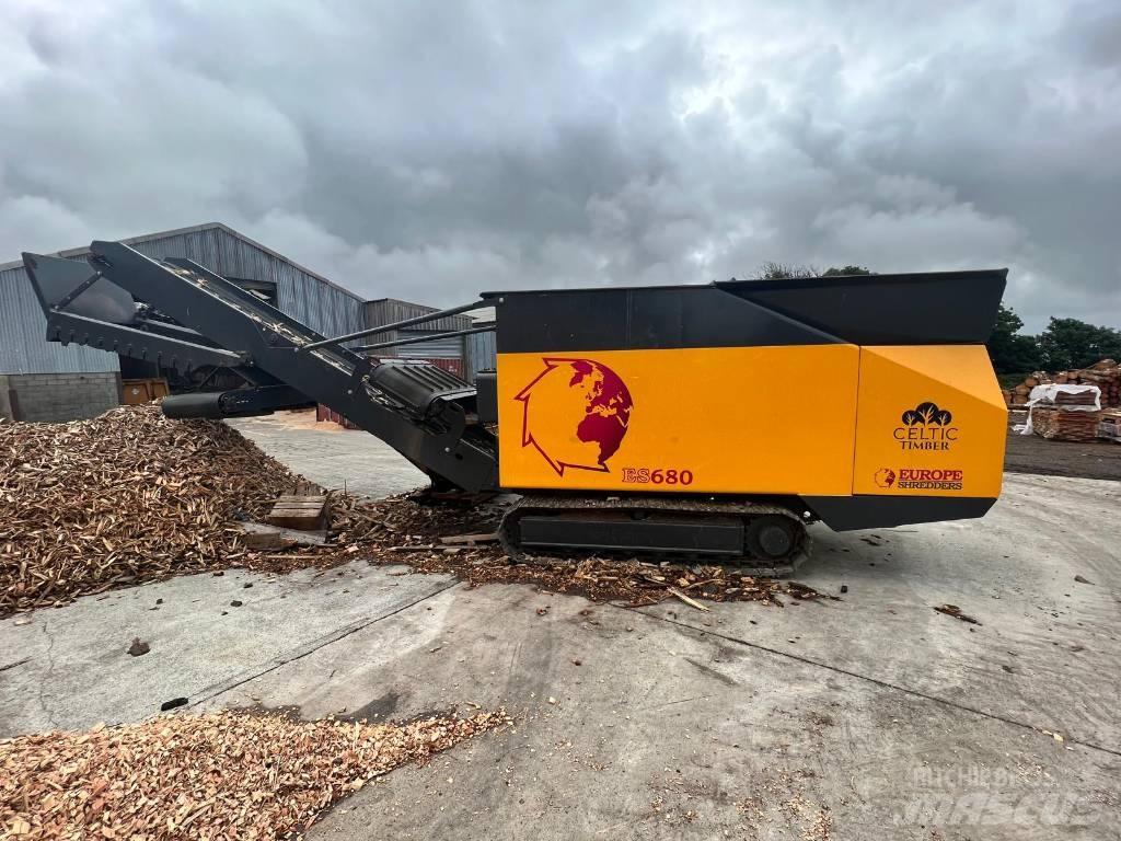 Euro Shredder ES680 Estilhaçadoras florestais