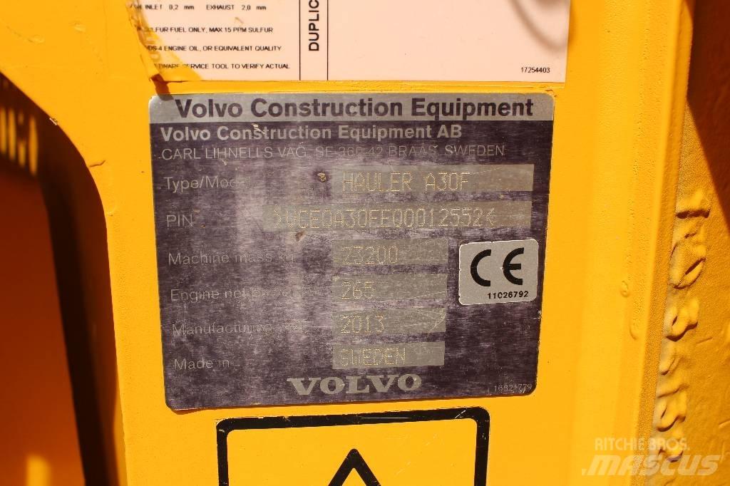 Volvo A 30 F Caminhões articulados