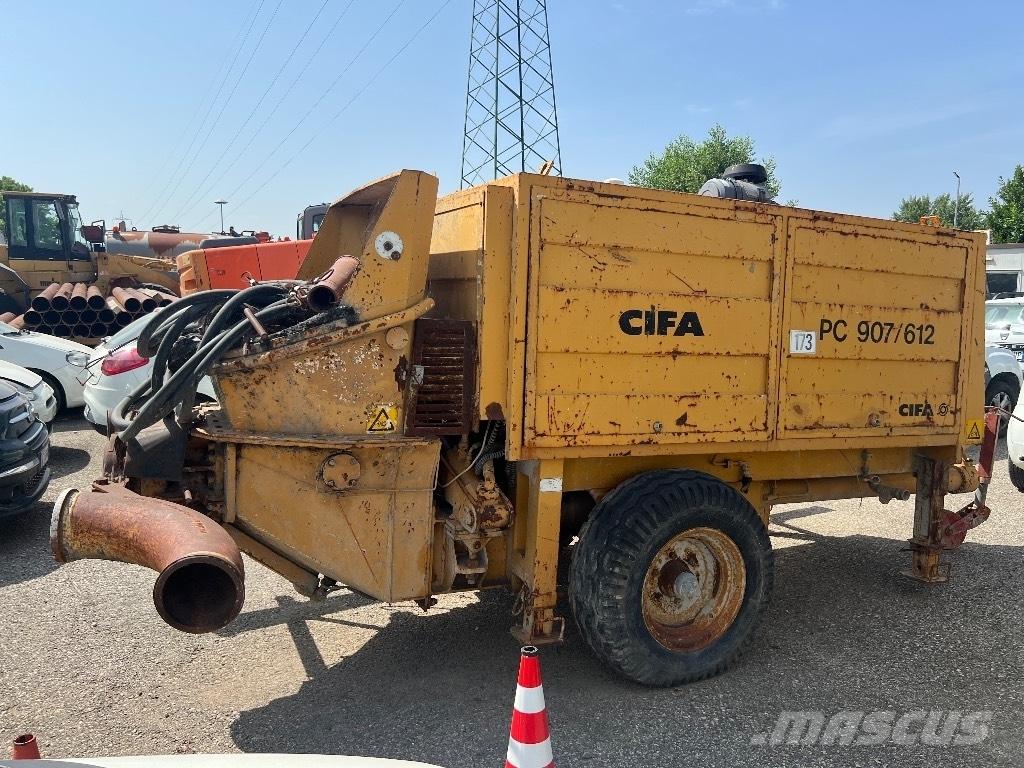Cifa PC 907/612 Concrete distribution booms