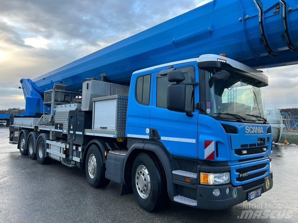Scania P 450 Plataformas aéreas montadas em camião