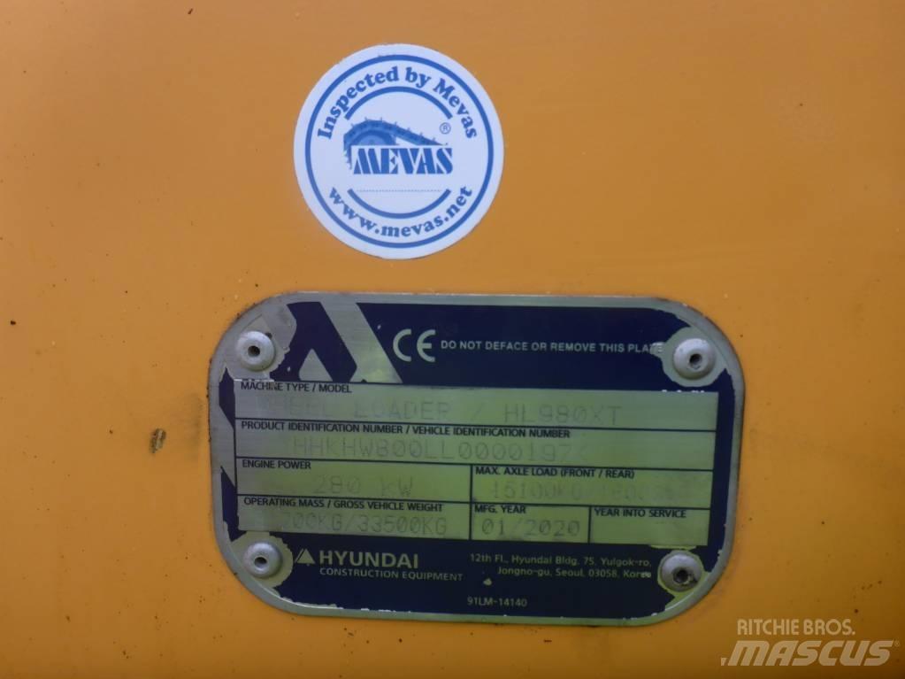 Hyundai HL980XT Carregadeiras de rodas
