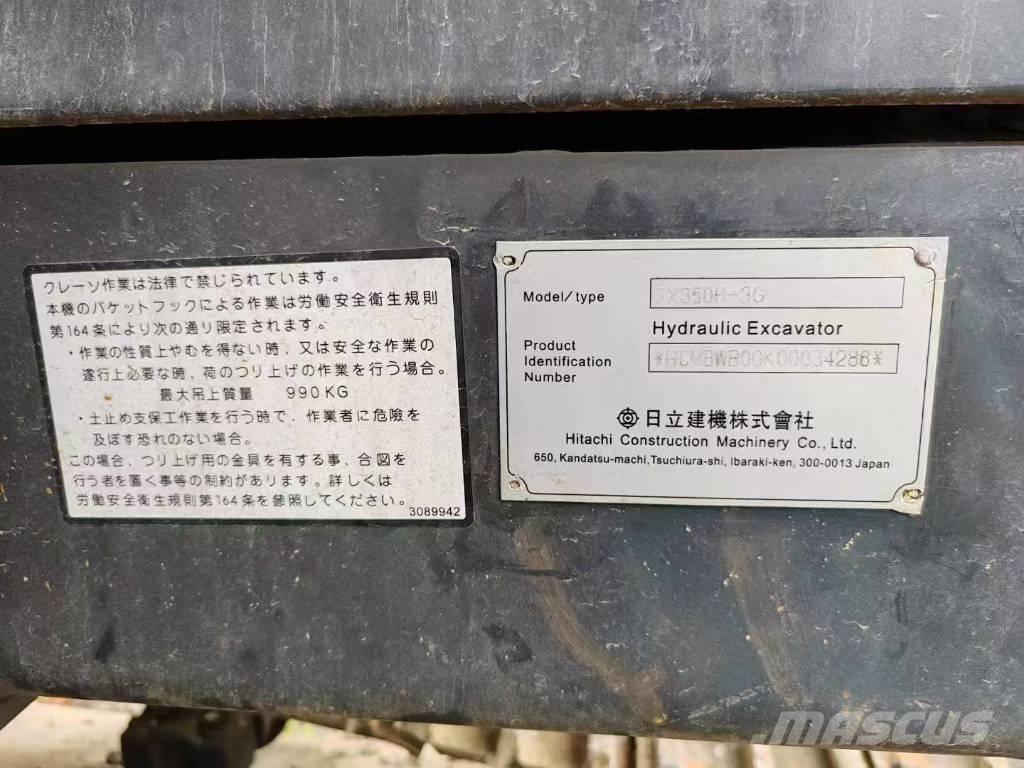 Hitachi 350H-3G Escavadeiras de esteiras