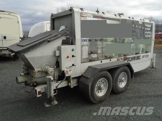 Schwing SP 1250 Bombas de betonagem