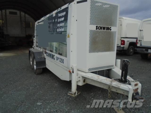 Schwing SP 1250 Bombas de betonagem