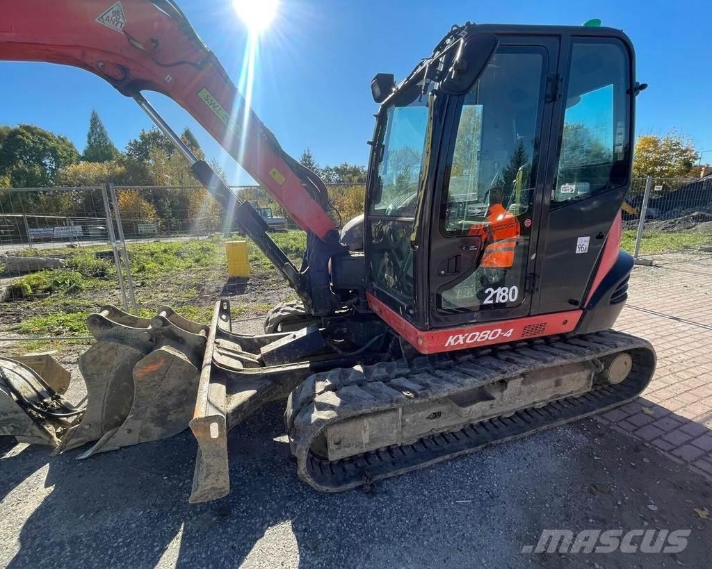 Kubota KX-080-4 Miniescavadeiras