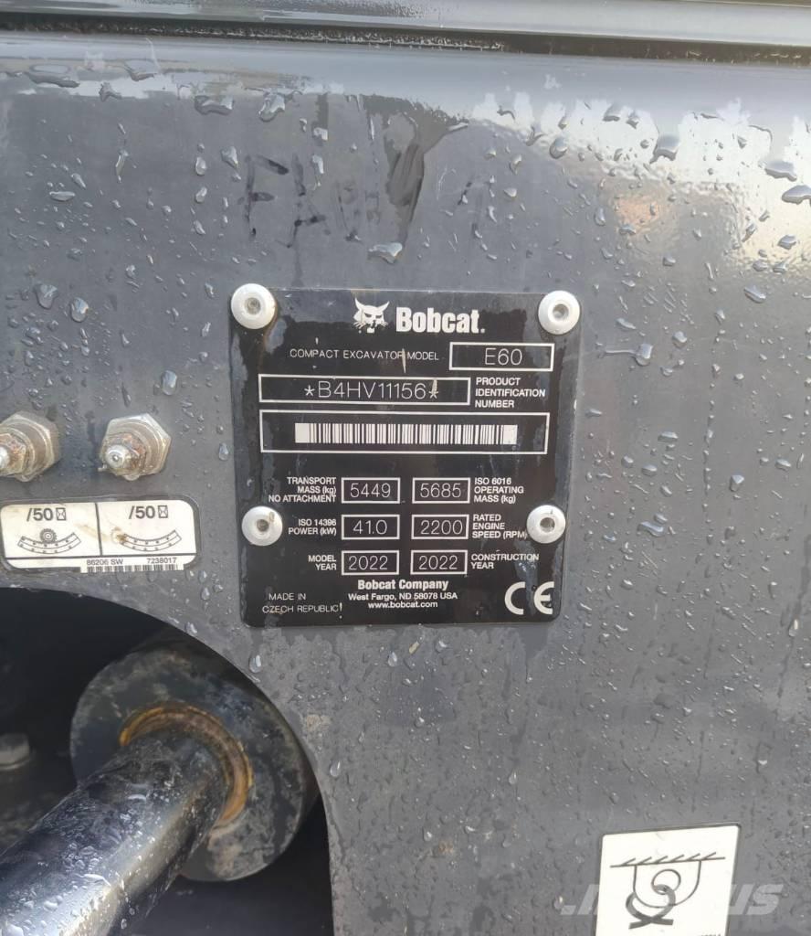 Bobcat E60 Miniescavadeiras