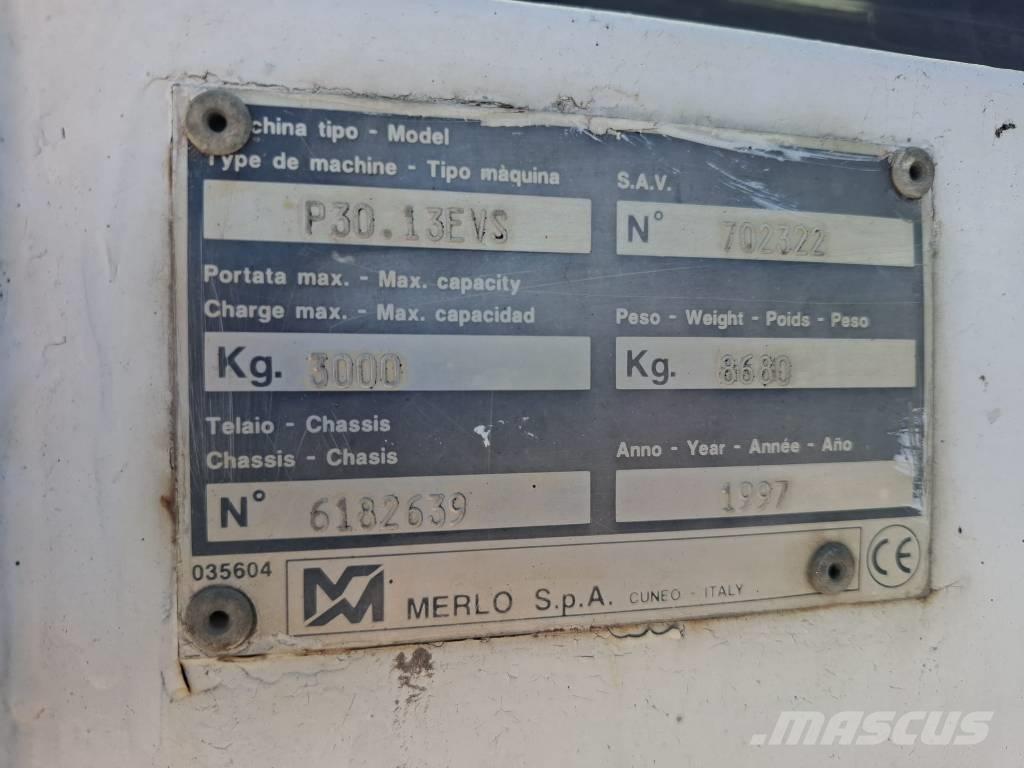 Merlo P 30.13 EVS Transmissăo