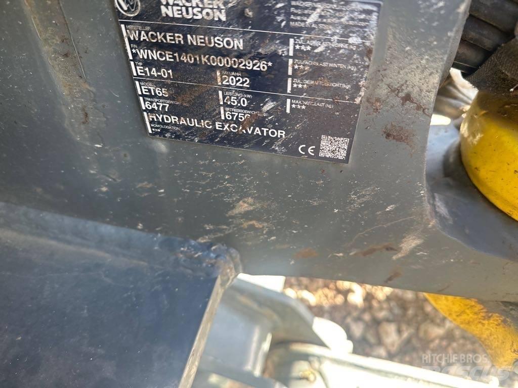 Wacker Neuson ET65 Escavadeiras de esteiras