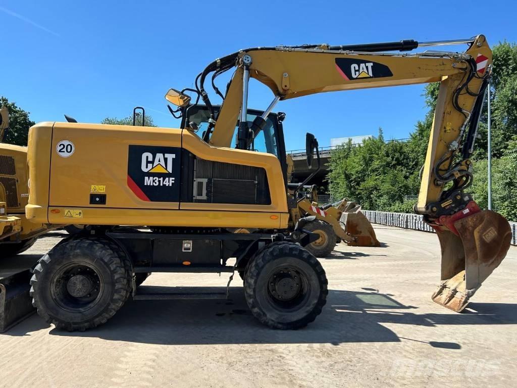 CAT M 314 F Escavadoras de rodas