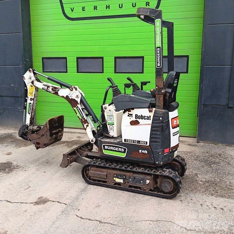 Bobcat E10 Miniescavadeiras