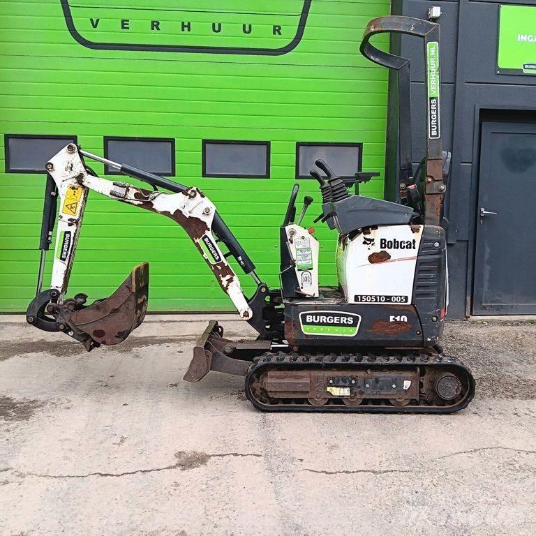 Bobcat E10 Miniescavadeiras