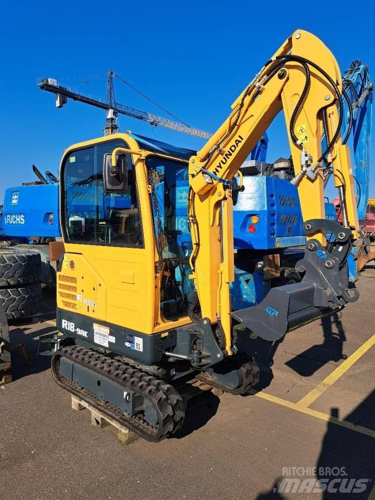 Hyundai R18-9AK Miniescavadeiras