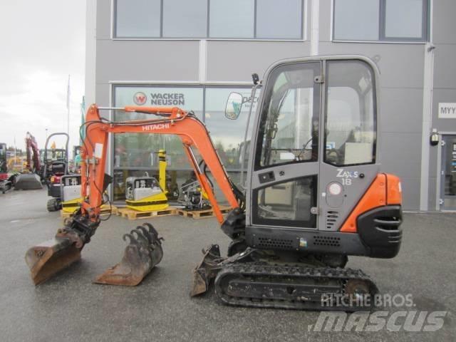 Hitachi ZX 18 Miniescavadeiras