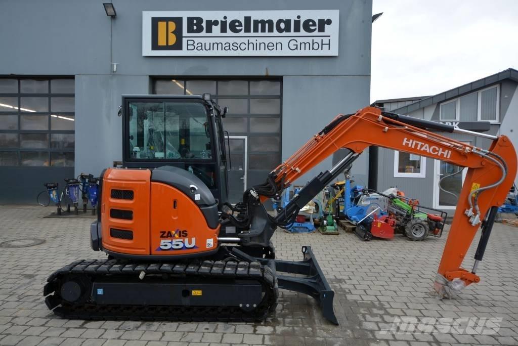 Hitachi ZX 55 U-6P Miniescavadeiras