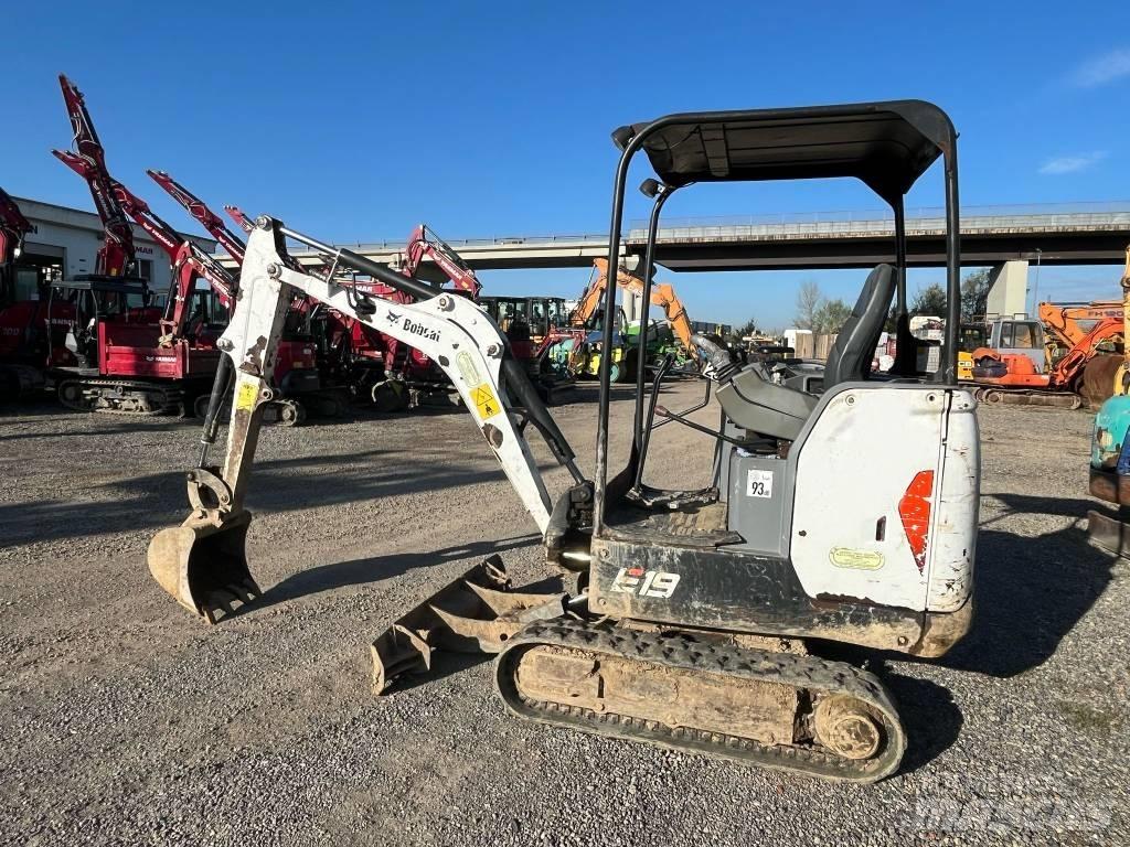 Bobcat E 19 Miniescavadeiras