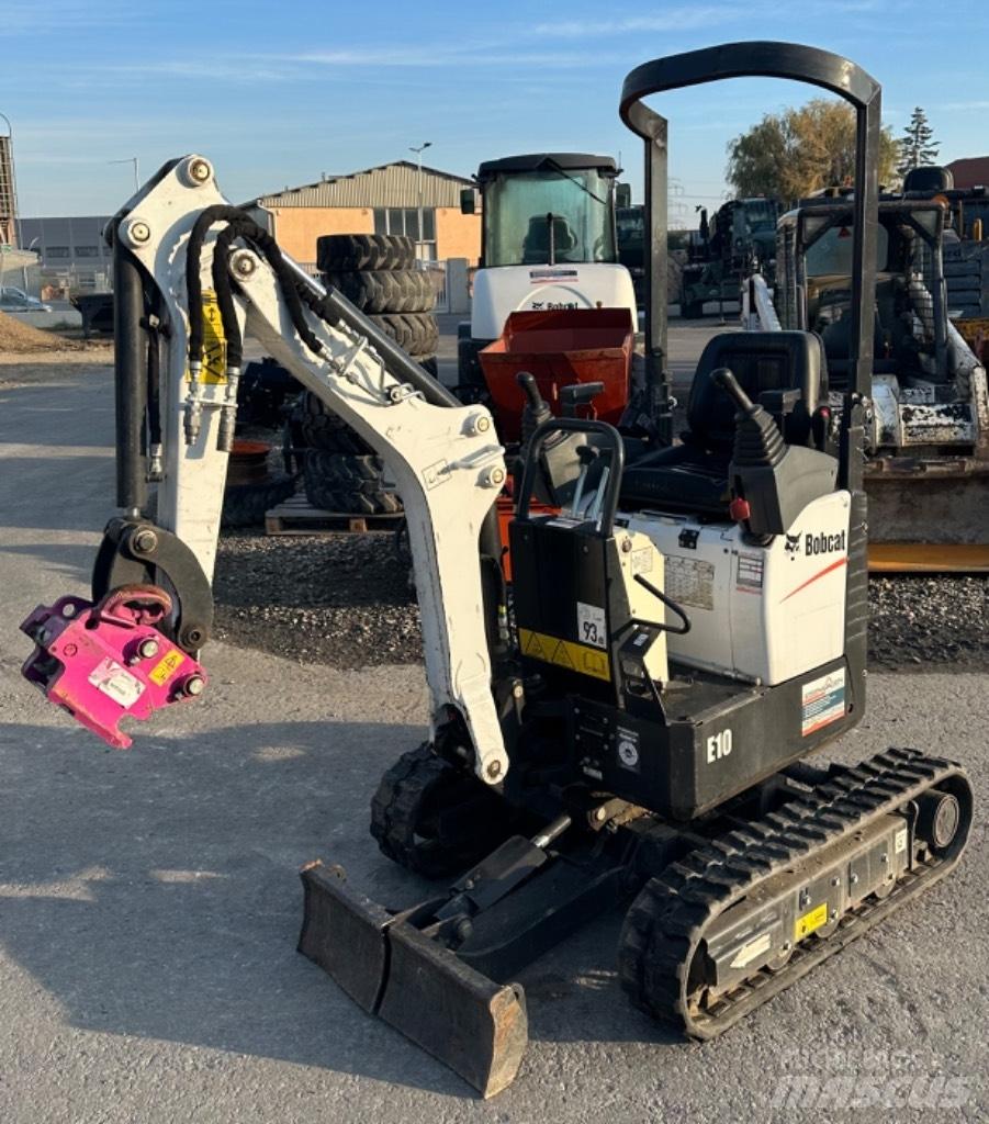 Bobcat E 10 Miniescavadeiras