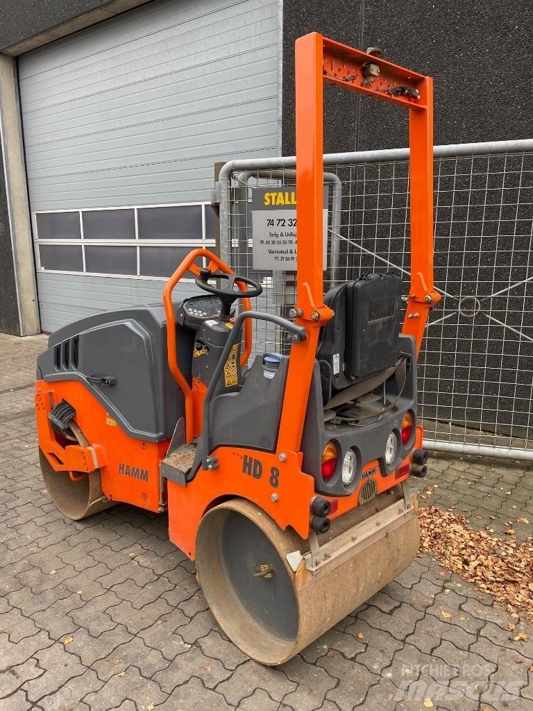 Hamm HD 8 VV Cilindros Compactadores tandem