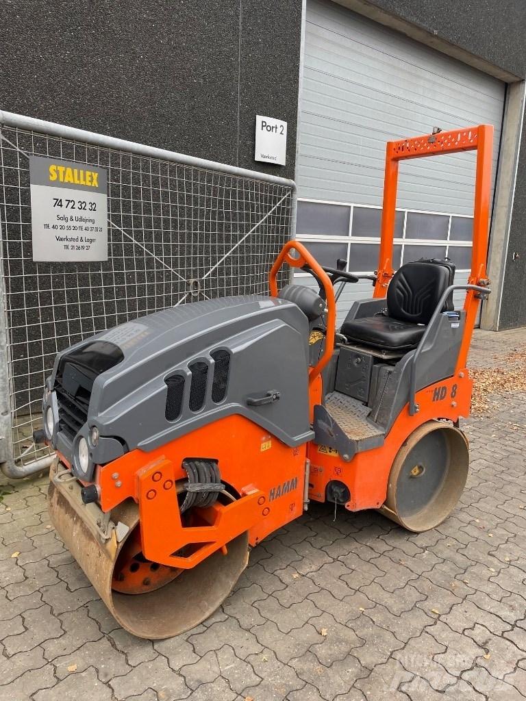 Hamm HD 8 VV Cilindros Compactadores tandem