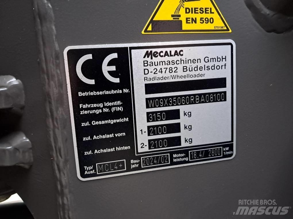 Mecalac MCL 4+ Carregadeiras de rodas