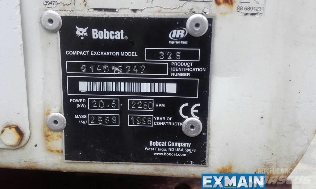 Bobcat X 325 Miniescavadeiras