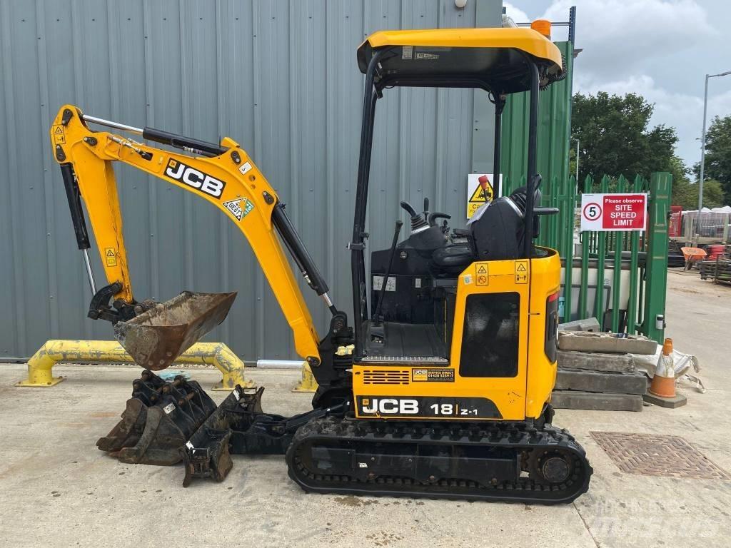 JCB 18 Z Miniescavadeiras