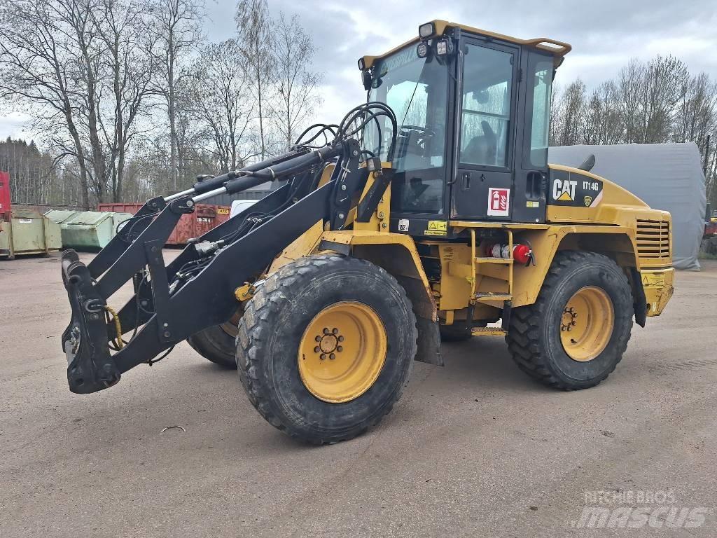 CAT IT 14 G Carregadeiras de rodas