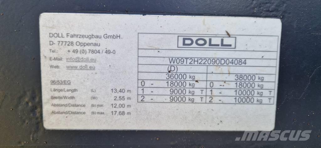 Doll T2H Semi Reboques Carga Baixa