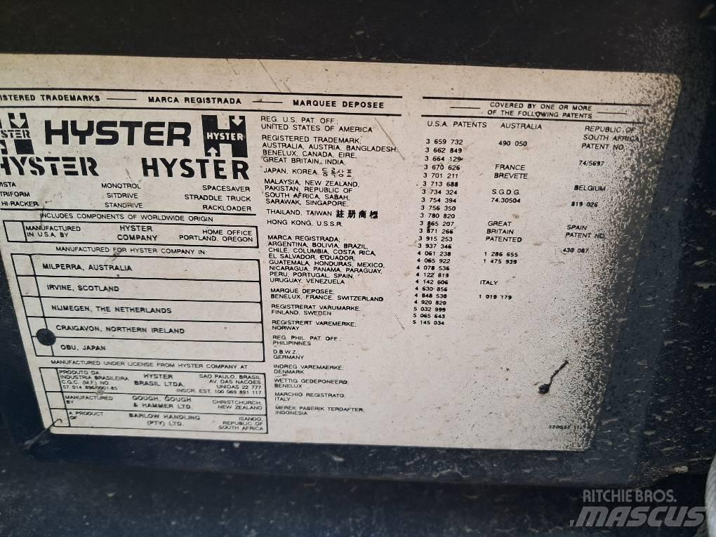 Hyster H250XL Empilhadores a gás