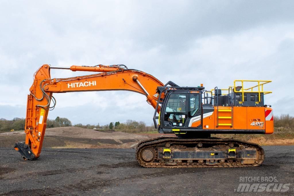 Hitachi ZX490LCH-7 Escavadeiras de esteiras