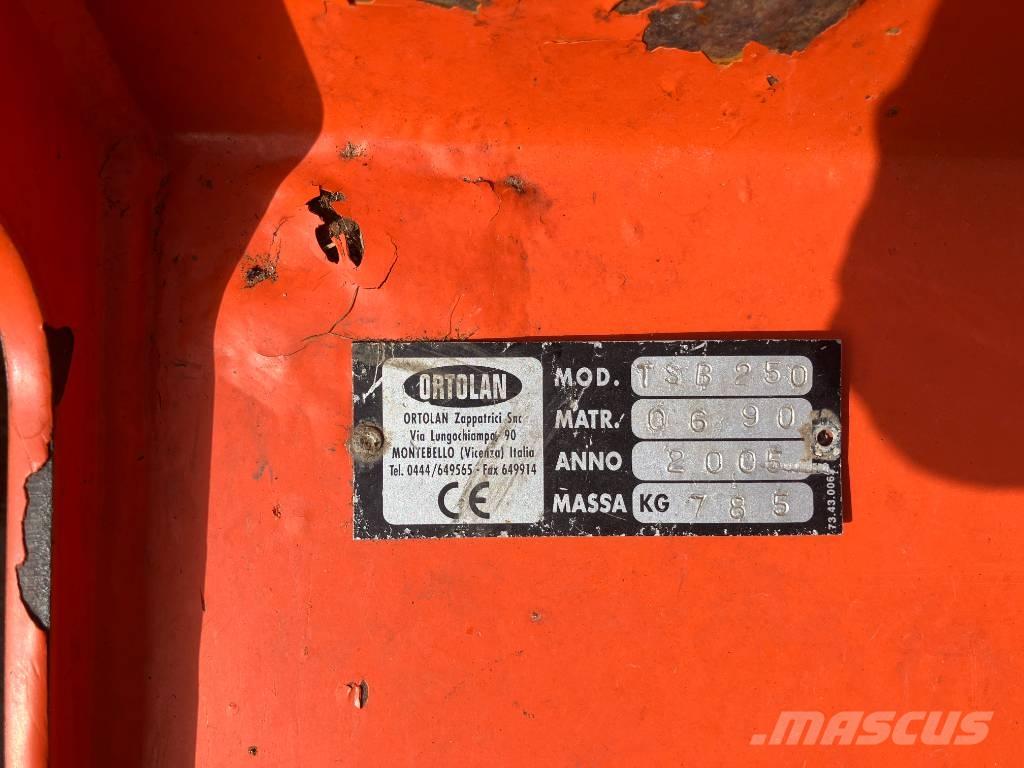 Ortolan 300 Gadanheiras e cortadores de folhas para pastos