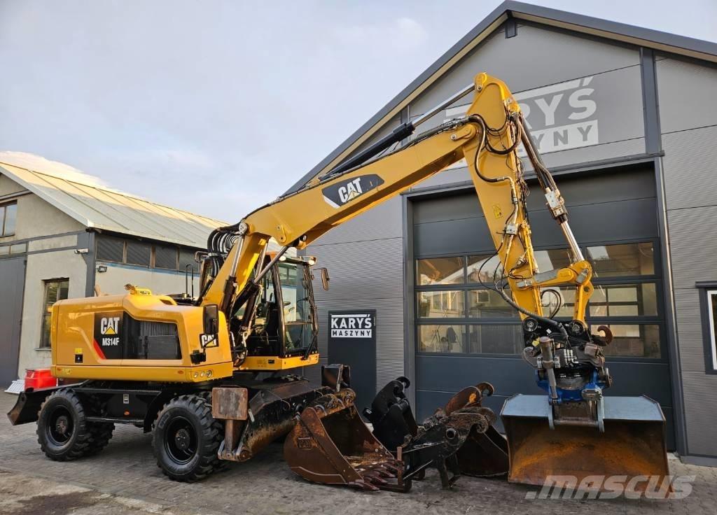 CAT M 314 Escavadoras de rodas