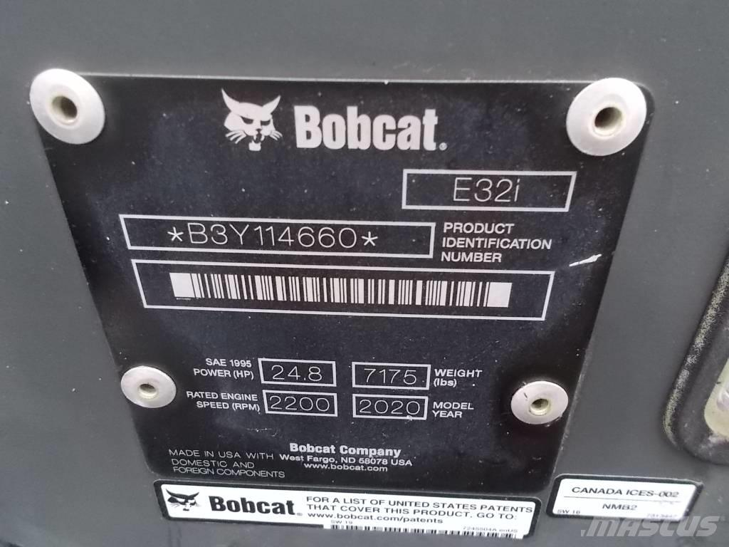 Bobcat E32i Miniescavadeiras