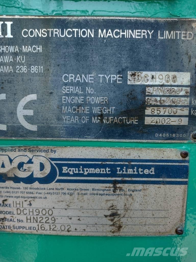 IHI DCH900 Gruas de rastos